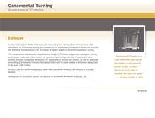 Tablet Screenshot of ornamentalturning.net